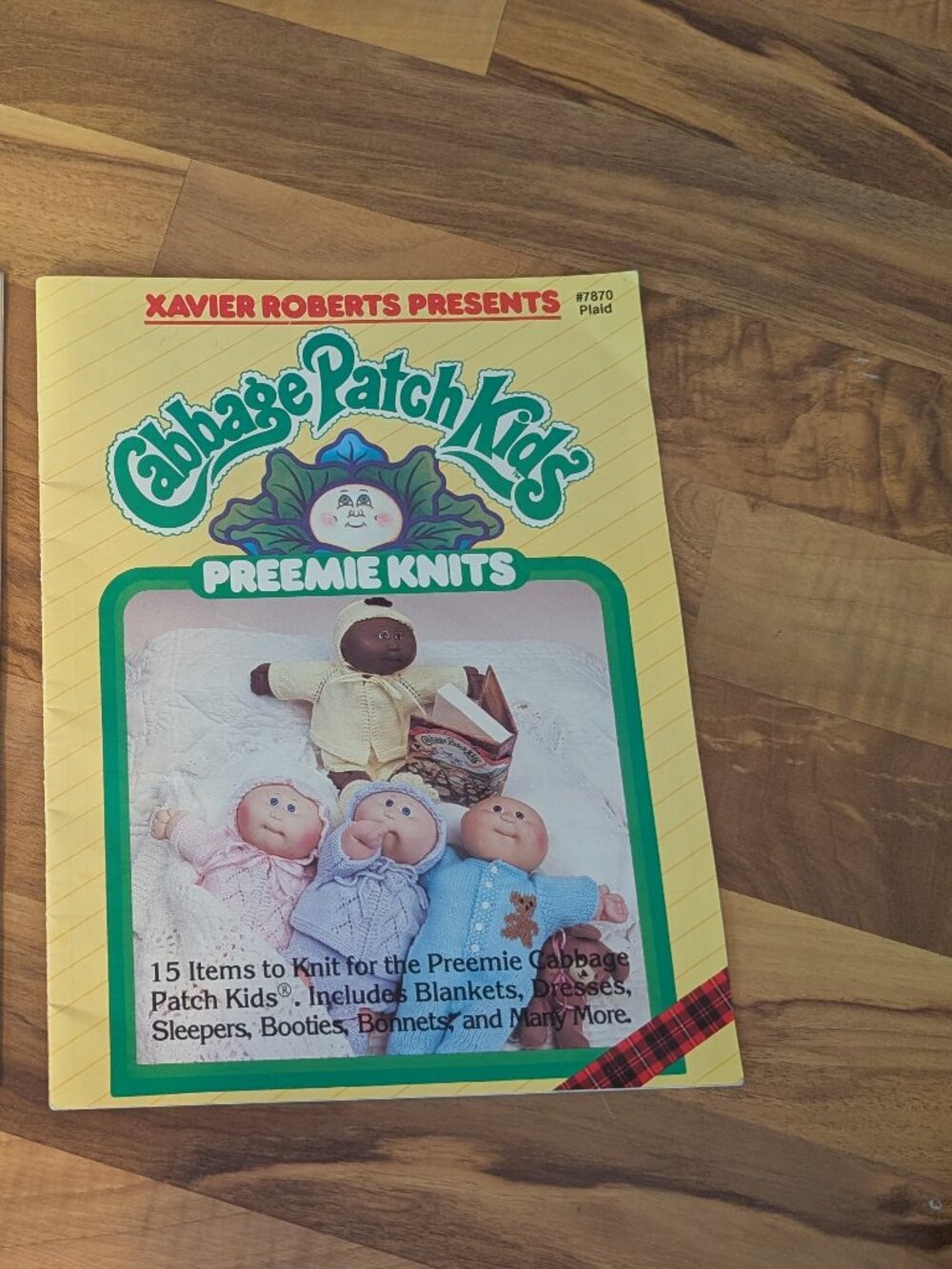 Two Cabbage Patch Clothing Pattern Books